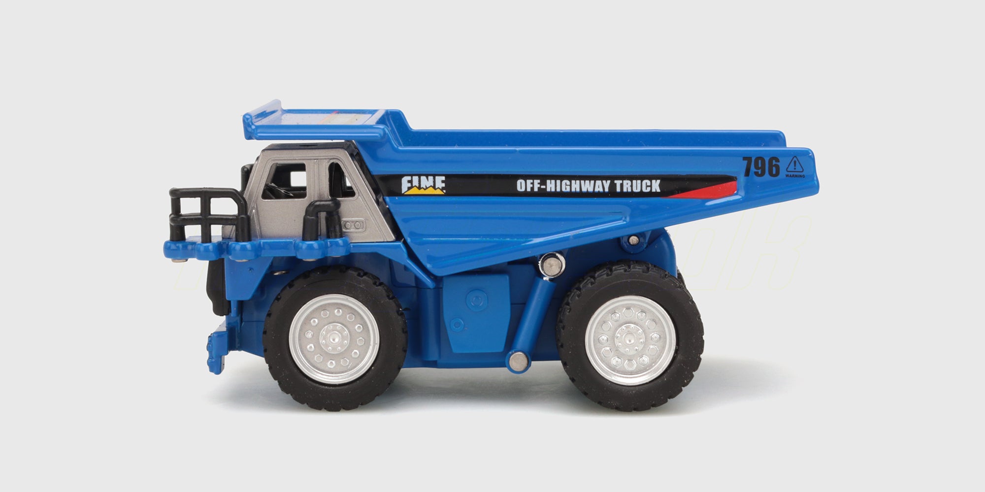 Blå fjernstyret Mini Engineering Car dumper