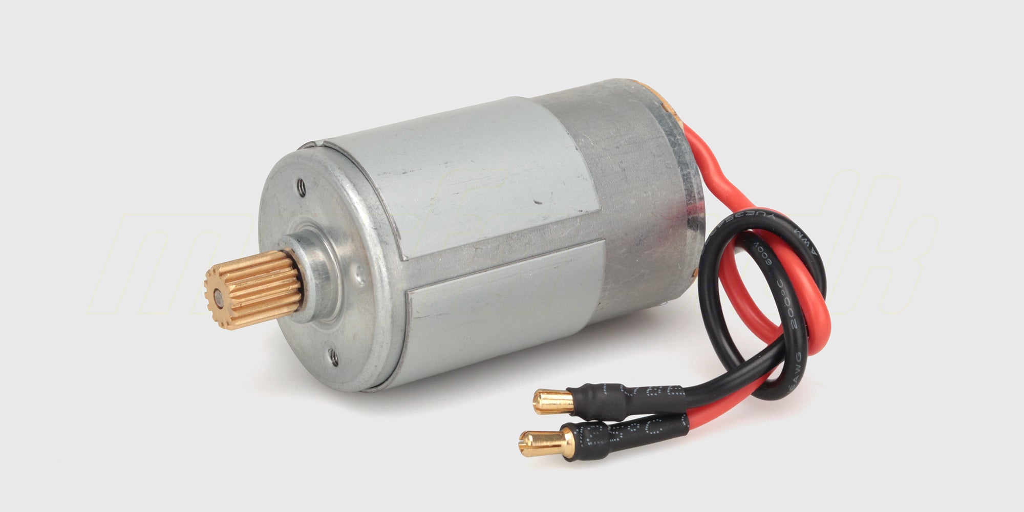 Hammer Motor kraftfuld elmotor i sort metal til montering i fjernstyrede biler.