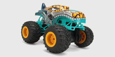 Flash4 Monster Truck fjernstyret bil der balancerer på to hjul med indbygget gyro.